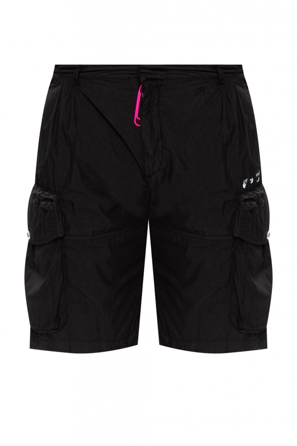 Off-White Binder clip shorts